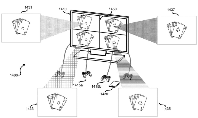 Multi-view lenticular display patent imagery.